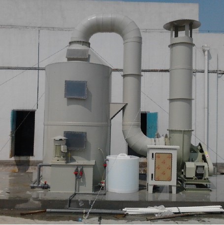 
为东莞市企石隆升工艺品加工厂设计安装淋油废气治理工程